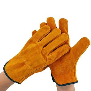 ถุงมือหนังแท้แบบหนาพิเศษ ทนทาน สำหรับงานก่อสร้าง เหมืองแร่ และงานอุตสาหกรรม - Product Image 5