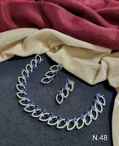 ชุดเครื่องประดับต่างหูสร้อยคอชุบเงินทำจากทองเหลืองเซอร์โคเนียสำหรับผู้หญิงชุดเครื่องประดับสำหรับงานเลี้ยงเด็กผู้หญิง - Product Image 2