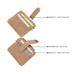 2025 tarjetero Vintage de cuero genuino más vendido informal para hombre personalizable de alta calidad recién llegado al por mayor último - Product Image 4