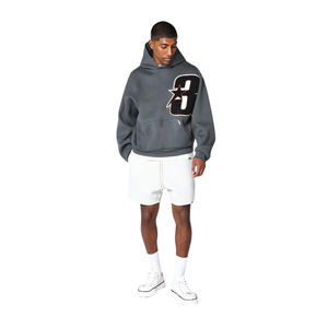 เสื้อฮู้ด dolantto แบบดึงความร้อนปรับแต่งได้ผ้าฟลีซปักลาย3D ฤดูหนาวทรงปกติพอดีกับผู้ผลิต - Product Image 4