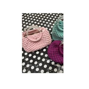 Atractivo color hecho a mano cuerda paja mujeres bolsos de mano Vintage ganchillo macramé bolsos de playa monederos de macramé fácil de llevar precio bajo - Product Image 4