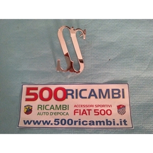 Pegatinas para coche Abarth FIAT 500 D F L R SCRITTA ESSESE CROMATA COFANO MOTORE - Product Image 1