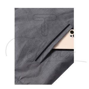 แจ็คเก็ตแฟชั่นผ้าแคนวาสหนา ดีไซน์ล่าสุด สำหรับผู้ชาย สไตล์สตรีทแวร์ฤดูหนาว กันลม ระบายอากาศ พร้อมโลโก้ด้านหน้า - Product Image 5