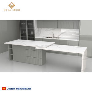 Cuarzo NV905 Resistente a Rayones, Listo para Instalar, Encimera Prefabricada de Cuarzo, Piedra de Cuarzo Artificial, Losa de Piedra de Cuarzo - Product Image 4