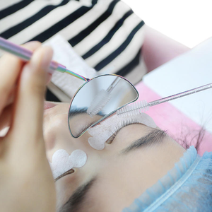 <b>Plastic</b> Multi-Color Professional Double Lighted Eyelash Extension Lash Makeup <b>Mirror</b> Cosmetics Supplier Pocket <b>Mirror</b> - Product Image 2