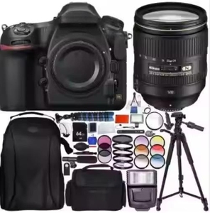 Appareil photo reflex numérique D850 D7500 avec objectif AF-S ED VR 24-120 mm F/4G + 64 Go Pro avec accessoires supplémentaires - Product Image 2