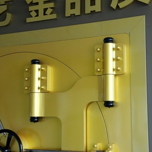 Porte de <span class=keywords><strong>coffre</strong></span> ronde au design <span class=keywords><strong>vintage</strong></span> avec fonction imperméable et ignifuge, résistance aux cambriolages, porte solide - Product Image 3