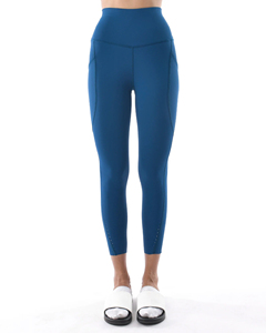 เลกกิ้งเอวสูงสำหรับผู้หญิง ตัดเย็บพอดีตัว ผลิตจากผ้าสแปนเด็กซ์และไนลอน ราคาขายส่ง - Product Image 1