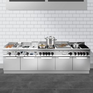 Bain-marie de comptoir - 3x GN 1/4 - 150 mm de profondeur - 700 Watts - avec robinet de vidange - Product Image 4