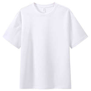2025 camiseta personalizada de gran tamaño para mujer 100% algodón Rib cuello redondo en blanco hombro caído ropa de calle de gran tamaño transpirable - Product Image 4