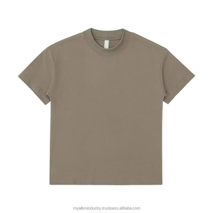 เสื้อยืดถักไหมพรมถักเร็วเป็นมิตรกับสิ่งแวดล้อมผ้าคอตตอน210gsm 100% ลายสกรีนผ้าไหมตามสั่งสไตล์สตรีท - Product Image 5