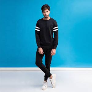 Tracksuit for <b>Men</b> 2 Piece <b>Hoodies</b> With Sweatpants Sets Casual <b>Running</b> Plaid Jogging Sport Suit Sets S-3XL - Product Image 1