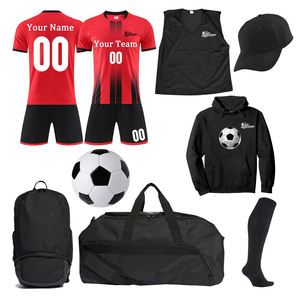 Tenues de football au design moderne, souples, durables, pour l'extérieur, uniformes personnalisés, tenues d'entraînement de football pour hommes, équipes personnalisées - Product Image 1