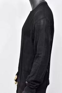 เสื้อยืดตาข่ายสำหรับฟิตเนสไซส์ใหญ่พิเศษแห้งเร็วน้ำหนักเบาดีไซน์แบบตาข่ายพร้อมสายสะพายไหล่ปล่อยคอลูกเรือไซส์ใหญ่พิเศษสไตล์ฤดูร้อน - Product Image 5