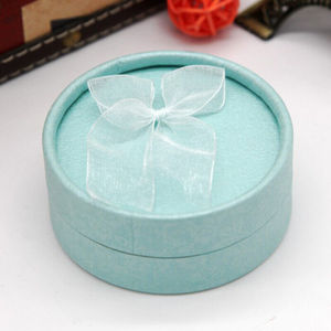 TRIHO TRb- 1602 Jewelry Packaging Round Earring Box Gift Paper Decor - Product Image 6