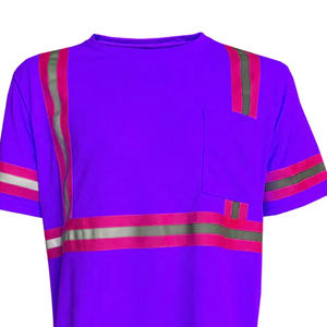 Cheap Safety Reflective <b>Yellow</b> Polo <b>Shirt</b> Quick Dry T-<b>shirt</b> Sleeve Reflective Safety Workwear T-<b>shirt</b> Custom Logo - Product Image 6