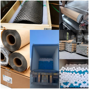 Mallas Mosquiteras de Larga Duración al por Mayor, Rollo de Malla de Alambre de Acero Inoxidable 304 316 316L de Tejido Plano de 60 Mallas - Product Image 6