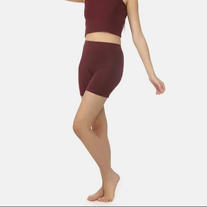 กางเกงขาสั้นผ้าฝ้ายสำหรับผู้หญิงกางเกงขาสั้นออกกำลังกายแบบไร้ตะเข็บสำหรับนักขี่จักรยานออกกำลังกายกางเกงขาสั้นสำหรับผู้หญิง - Product Image 2