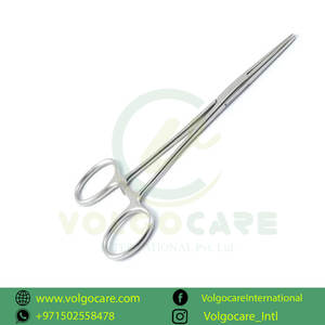 คีมหลอดเลือดตรงสเตนเลสขนาด5นิ้วมาใหม่ล่าสุดมีแหล่งจ่ายไฟแบบแมนนวลทุกขนาด - Product Image 4