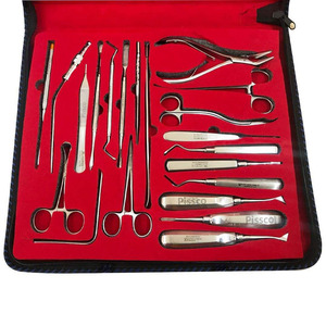 Proveedor mayorista de kit de instrumentos quirúrgicos dentales para impacaciones orales, juego de 21 piezas de acero inoxidable de calidad. - Product Image 1