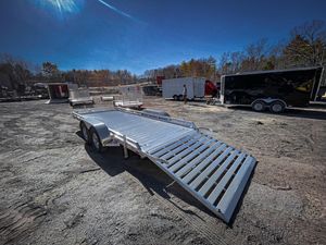 2024 Nouvelle conception Atv Utility Remorque Voiture Remorque 750kg Aluminium Tilt Car Trailer - Product Image 4