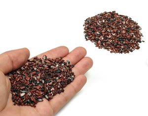 Cristal acajou puce d'obsidienne pierre en vrac puces de pierres précieuses brutes puce de pierre dégringolée galets de cristal de guérison naturelle grossiste - Product Image 6