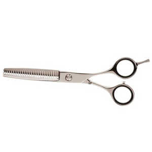 5.5กรรไกรตัดผมสแตนเลสสีทองคุณภาพระดับพรีเมี่ยมระดับมืออาชีพอุปกรณ์ตัดผมสีดำตัดคมปรับขนาดได้สวยงาม - Product Image 2