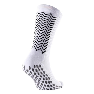 Venta al por mayor de calcetines de compresión deportivos de poliéster sin costuras para hombres con logotipo personalizado para jóvenes OEM - Product Image 1