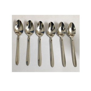 Cuchara de cubiertos de acero inoxidable con mango de resina para ensalada casera, cuchara para servir y cuchara para cenar con la mejor calidad para hotel - Product Image 2