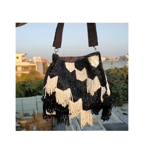 Beautiful 2023 Handmade Best Selling Purse Beaded <b>Bag</b> Handbag at Wholesale Price From India - Product Image 1