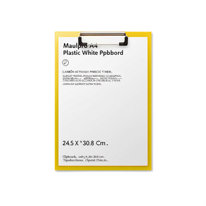 Maulpro A4 Plastic White <b>Clipboard</b> 24.5 X 30.8 Cm - Product Image 2