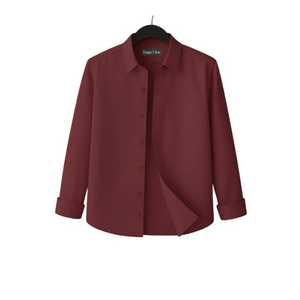 2025 nuevo de talla grande 100% algodón satén transpirable antiarrugas de alta calidad requisitos personalizados camisas de manga larga informales para hombres - Product Image 4