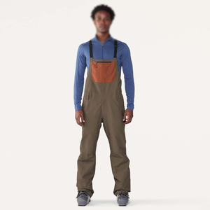 Men's Waterproof Bib Ski Pants 100% Polyester Insulated None Adult Outdoor Snow Wear For Men's Bib <b>Overalls</b> Zipper Closure - Product Image 3