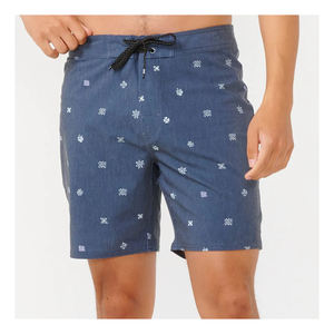 Pantalones Cortos Deportivos Casuales para Hombre, Diseño Moderno, Color Sólido, Tela Personalizada, Cintura Elástica, Antiarrugas, Secado Rápido, para Gimnasio, Verano - Product Image 1