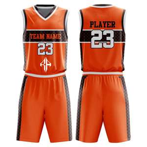 ATLANTIC New Outfit Conjuntos de baloncesto de sublimación para hombres Alta calidad 100% Poliéster Precios baratos Logotipo personalizado para hombres - Product Image 1