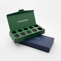 Boîte d'emballage personnalisée pour capsules de café Nespresso, boîte cadeau pliante de luxe pour capsules de thé et de café