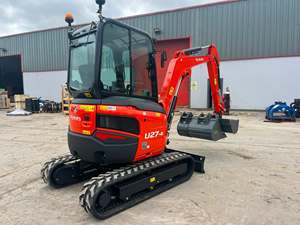 Excavadora Diesel Agrícola U27-4, Mini Excavadora Compacta con Bomba de Caja de Cambios para Agricultura y Construcción - Product Image 6