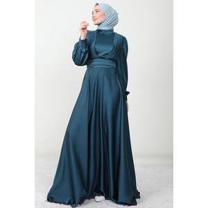 Abito da sera Hijab olio scuro a milano - Product Image 1