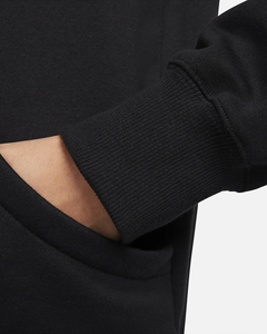 Sweat-shirts à capuche pour femmes avec broderie personnalisée, devant uni, en molleton de coton, en tissu éponge français, col montant, sweat-shirt à capuche pour femmes - Product Image 6