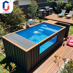 Above Ground Container <b>Pool</b> With Full Equipment Plug And Play For Family Homestay Garden <b>POOL</b> - Product Image 1