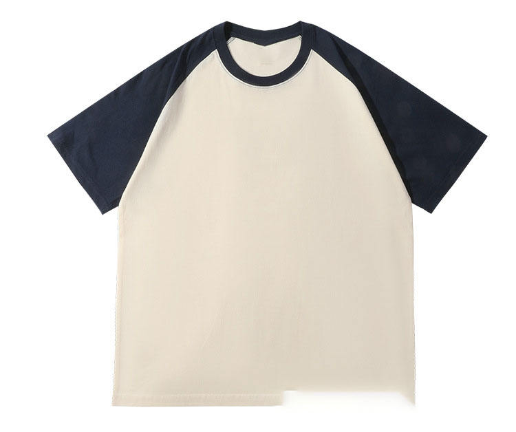 Apricot with navy blue