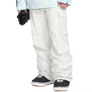 Pantalones de Esquí Holgados Hechos a Medida para Hombre, Impermeables, Transpirables, con Bolsillos, Reflectantes, Estilo Hip Hop, Resistentes al Viento, Ajuste Holgado, Equipo de Esquí al por Mayor - Product Image 1