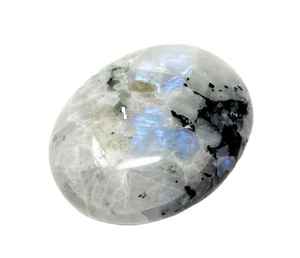 Pierres de palmier en pierre de lune arc-en-ciel les plus vendues pour la guérison en cristal Reiki Chakra Feng Shui utilisation spirituelle - Product Image 4