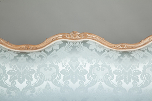 Sofá seccional moderno de lujo de 3 plazas, madera maciza de teca tallada, gran oferta, cojines de tela para el hogar, escuela, muebles de sala de estar - Product Image 4