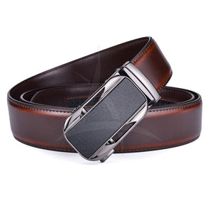 เข็มขัดหนังวัวแบบลำลองผลิตตามสั่งหัวเข็มขัดเหล็กเป็นมิตรกับสิ่งแวดล้อมผลิตในประเทศปากีสถาน - Product Image 6