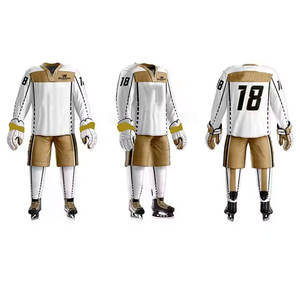 Uniforme de hockey sur glace de conception sur mesure de meilleure qualité vêtements d'entraînement uniforme de hockey sur glace 100% polyester à bas prix en gros - Product Image 4