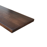Encimera de Madera de Acacia Sólida para Isla de Cocina, Superficie de Trabajo Personalizada para Gabinetes, Premium, Duradera, Ecológica y Resistente al Agua