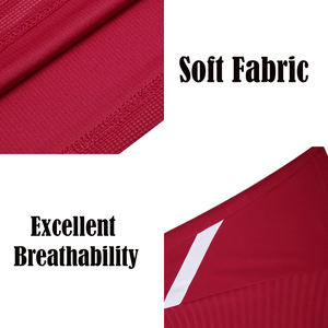 ชุดฝึกซ้อมฟุตบอล โลโก้สั่งทำ ชุดฟุตบอล แห้งเร็ว ผ้าโพลีเอสเตอร์ เสื้อ กางเกงขาสั้น สำหรับทีมฝึกซ้อม รับผลิตแบบ OEM ODM จำนวนมากจากโรงงาน - Product Image 4