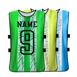 Bavoirs d'entraînement personnalisés en gros Gilet d'entraînement de football Gilets de football Maillot d'entraînement d'équipe personnalisé - Product Image 1