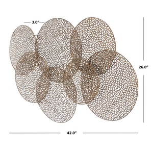 Arte de la pared de Metal hecho a mano moderno decoración para el hogar sala de estar dormitorio elegante escultura de hierro elegante acento Interior - Product Image 2